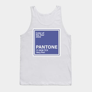 pantone 17-3938 TCX Very Peri, year 2022 Tank Top